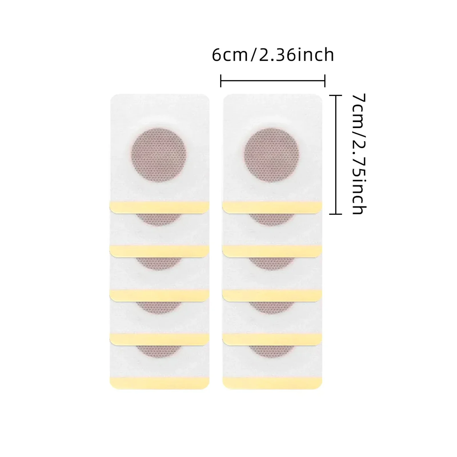 Height Increase Foot Patch 24/12/10/6PCS Body Enhancer Feet Pad Promote Adults Bone Growth Plantar Acupoint Stimulation Stickers