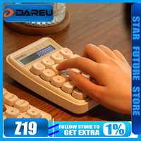 Dareu Z19 Mini Numpad Tri Mode Bluetooth Wireless Keypad Mechanical Keyboard Pc Gamer Accessories Office Gaming Gifts