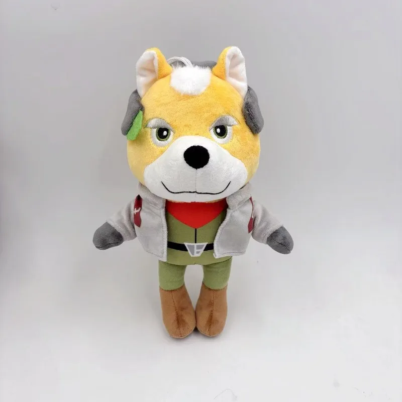 25cm Game Star Fox Plush Toys Anime Fox McCloud Peppy Hare Animal Peluche Doll Soft Stuffed Toys Birthday Fan Peripheral Dollls