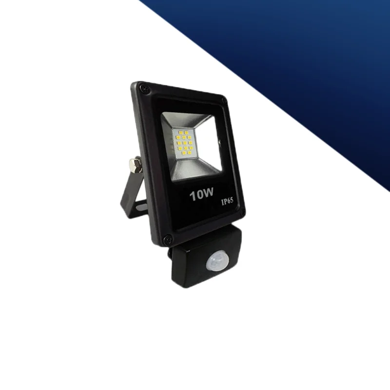 LED FloodLight PIR Motion Sensor Outdoor Led Spotlight 10W IP66 Waterproof Outdoor Garden Lighting Street Light