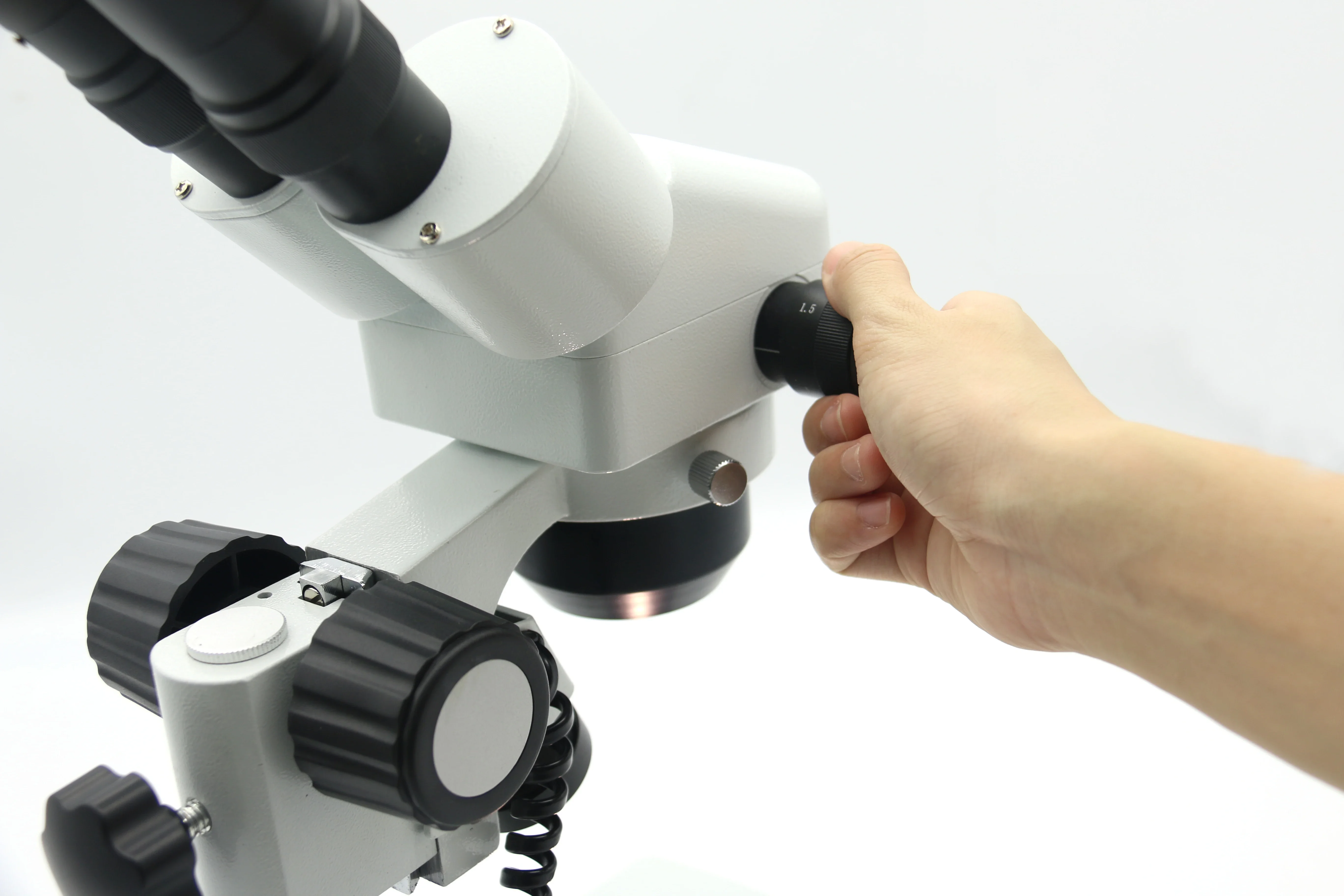 Fable Binocular Stereoscopic Gemological Optical GIA Standard Instrument 10X-40X Gem Jewelry Microscope