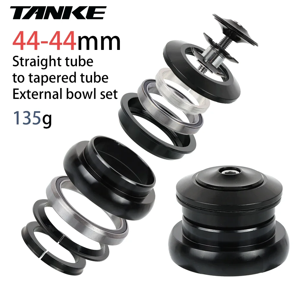 

TANKE-MTB Mountain Bike Bowl Group, Aluminum Alloy Headset,Tapered Straight Fork Bearing,44-44mm/52/55/56mm,11/8 ,11/2,28.6mm