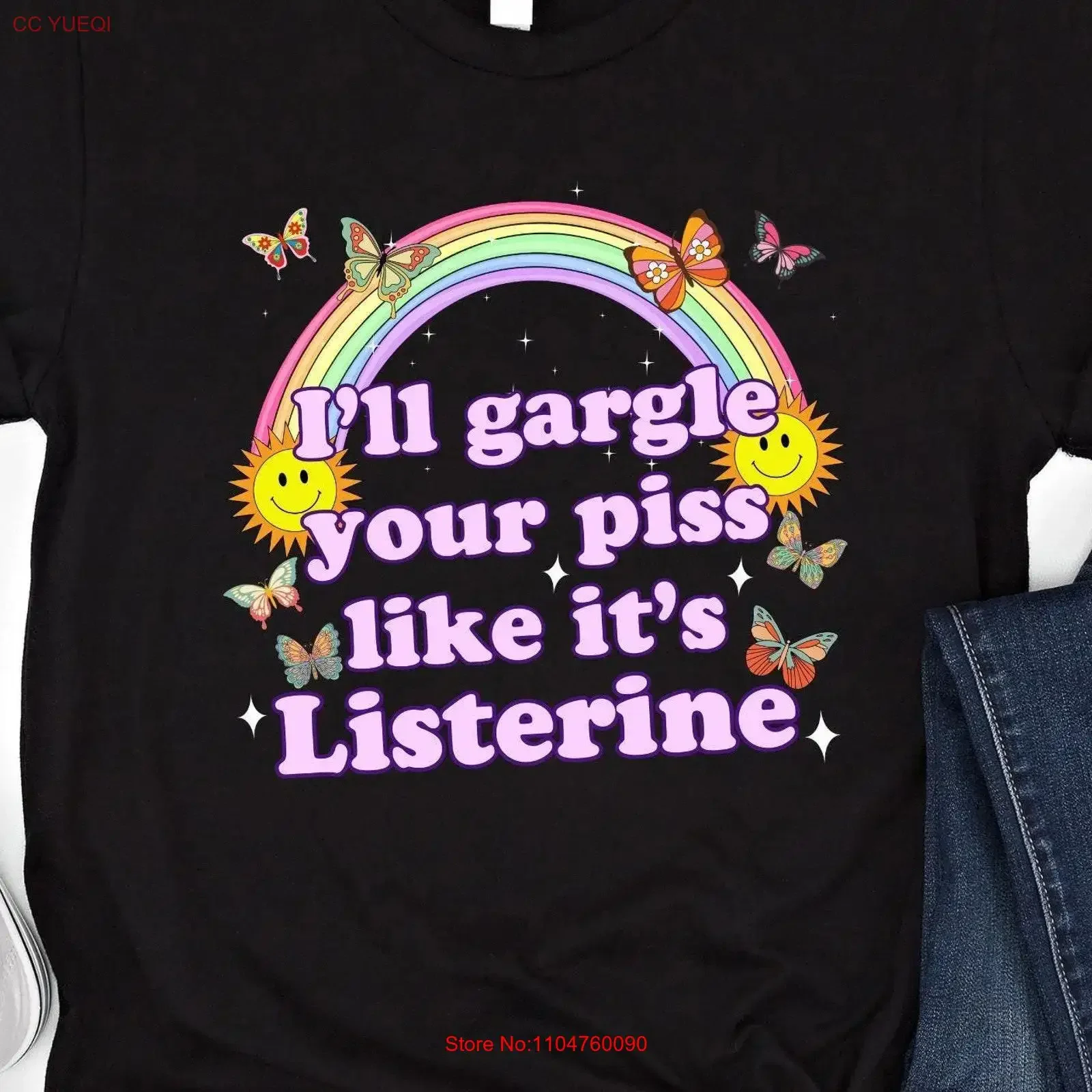 I'll Gargle Your Piss Like It's Listerine T Shirt Funny Embarrassing SweaT Dirty Humor Raunchy Inappropriate Offensive vintage