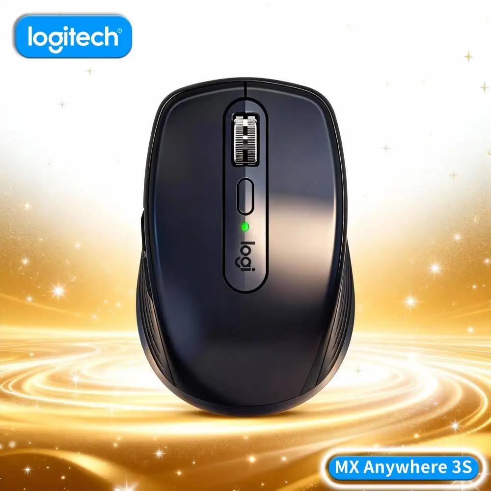 Office MX Anywhere 3S Mouse - 8000 DPI, Hyper-Scroll Wheel, Fast Charge, Ideal for Pet Food Distributor Stock Check Routine