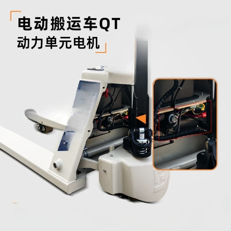 Fully electric forklift 1.5 tons Electric pallet lift loading and unloading truck 2 tons