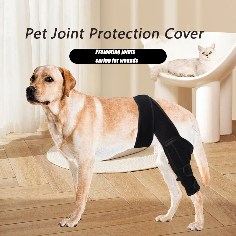 

Dog Leg Support Brace Knee Hip Joint Protect Wounds Prevent Injuries Canine Aid And Ligament Rehabilitation For Pets Accessories
