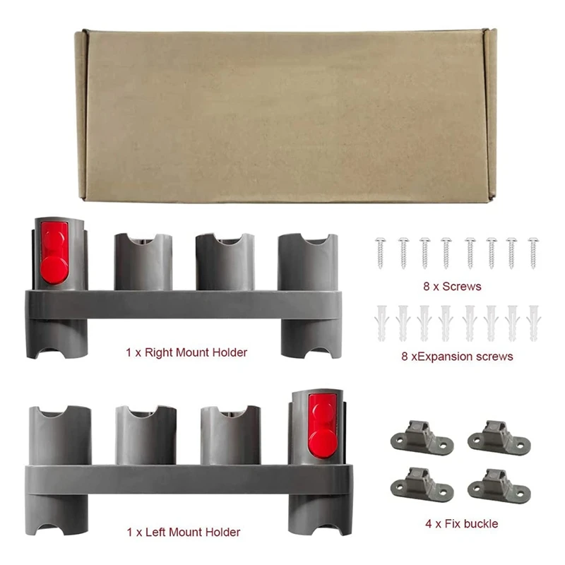 ขาย TOP Docking Station อุปกรณ์เสริมขาตั้งกล่องเก็บอุปกรณ์เสริมสําหรับ Dyson V7 V11 V8 V10 เครื่องดูดฝุ่น Wall Mount อุปกรณ์เสริม