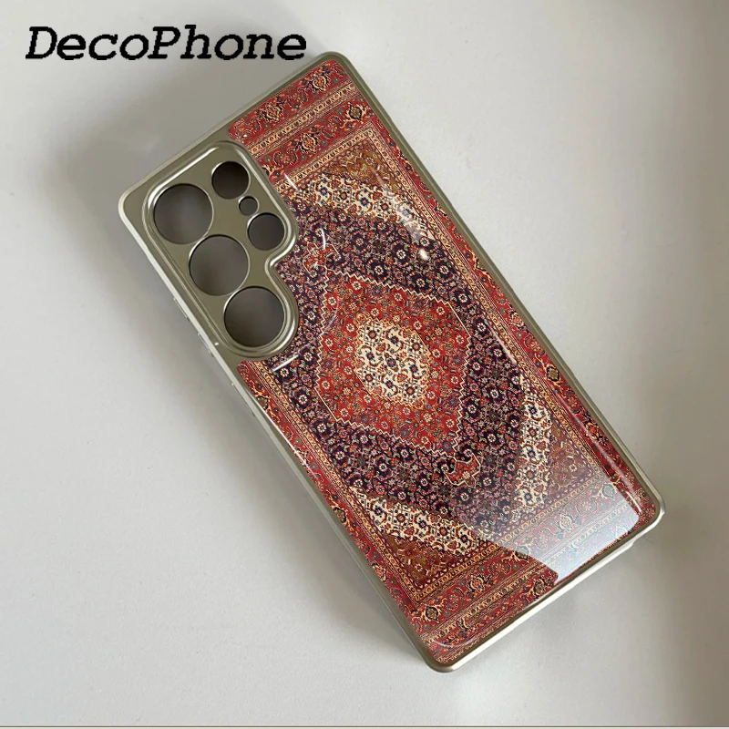 ins Palace-style Epoxy Phone Case Anti-drop  FOR Samsung Galaxy 23/24/25/26 PLus FE ULTRA EDGE