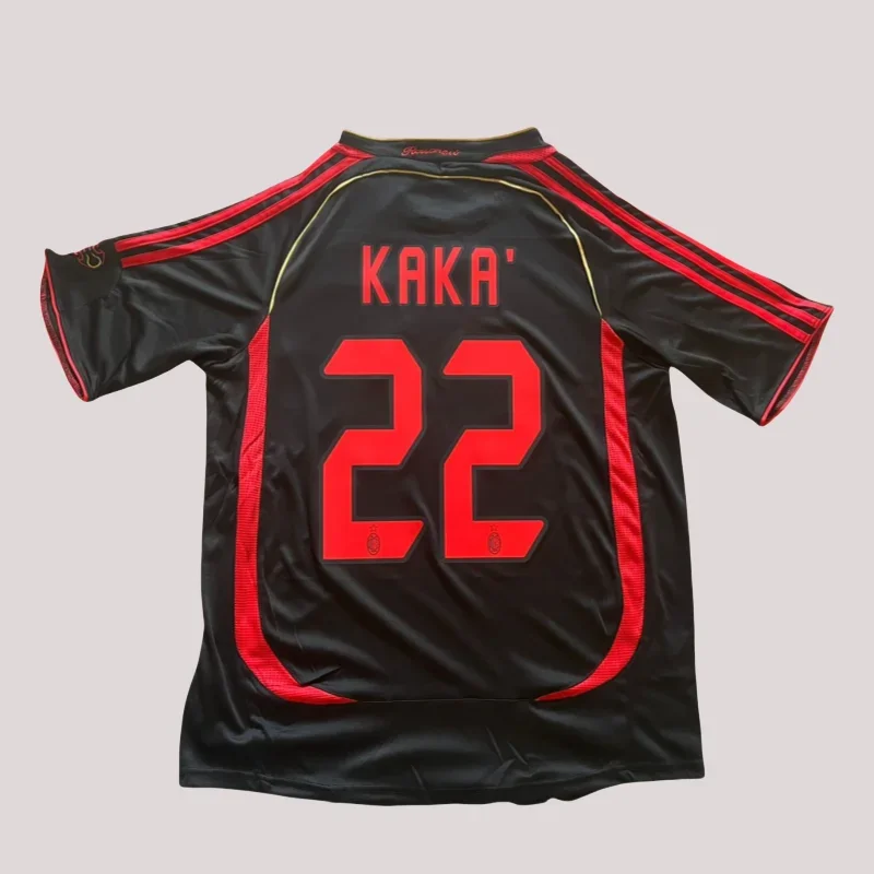 

Hot-selling Classic Retro Away Jersey Men's and Women's Football Club AC Kaka Jersey Quick-drying Downhill Motorcycle T-shirt
