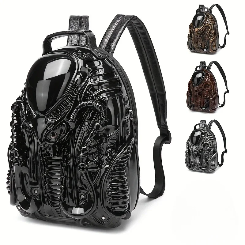 

Creative and unique design personality backpack Cyberpunk shoulder bag Unisex