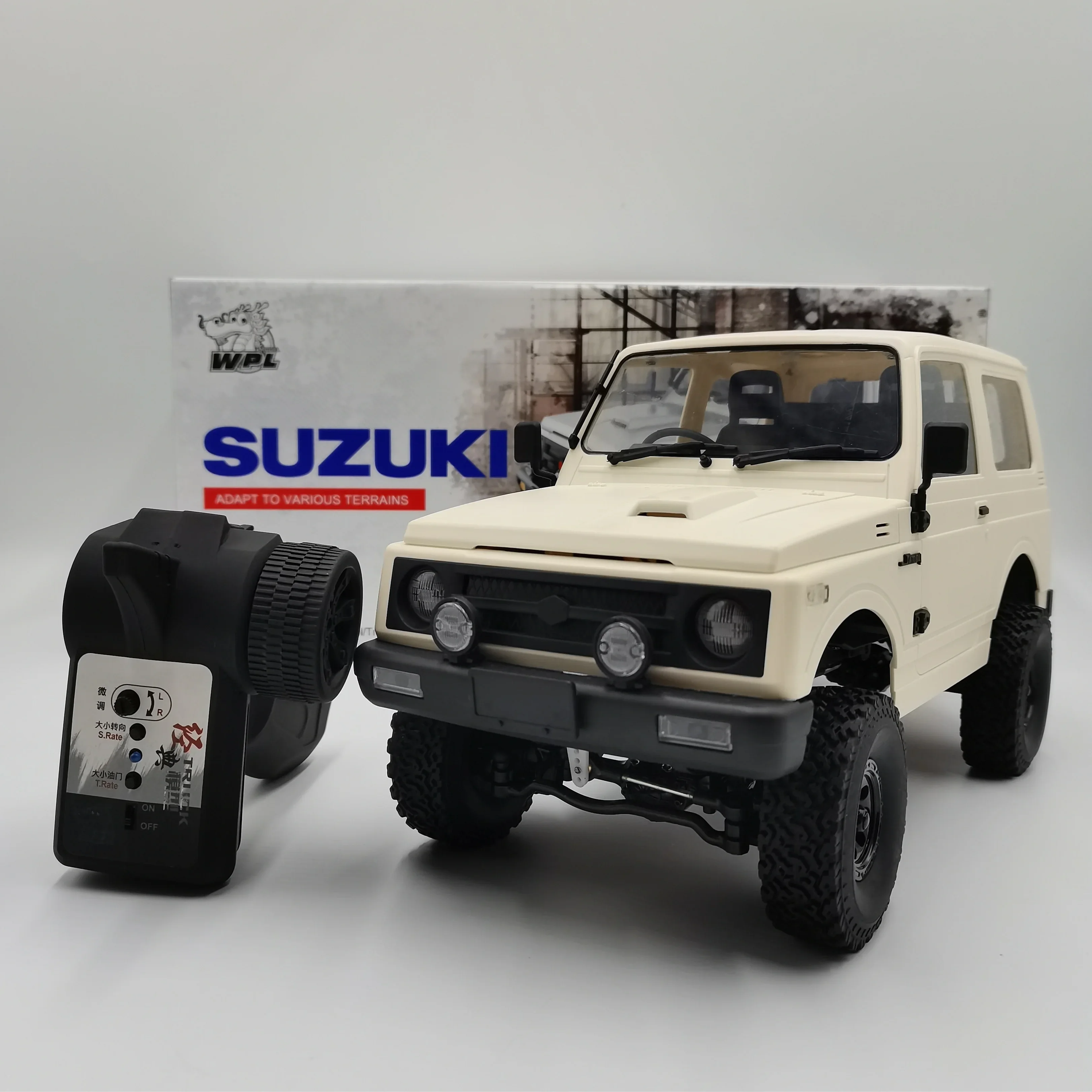 

1/10 WPL C74 C-74 Jimny Warrior JA11 4WD 2.4G RC Crawler Car Simulation Remote Control On-road Car For Boys Birthday Xmas Gifts