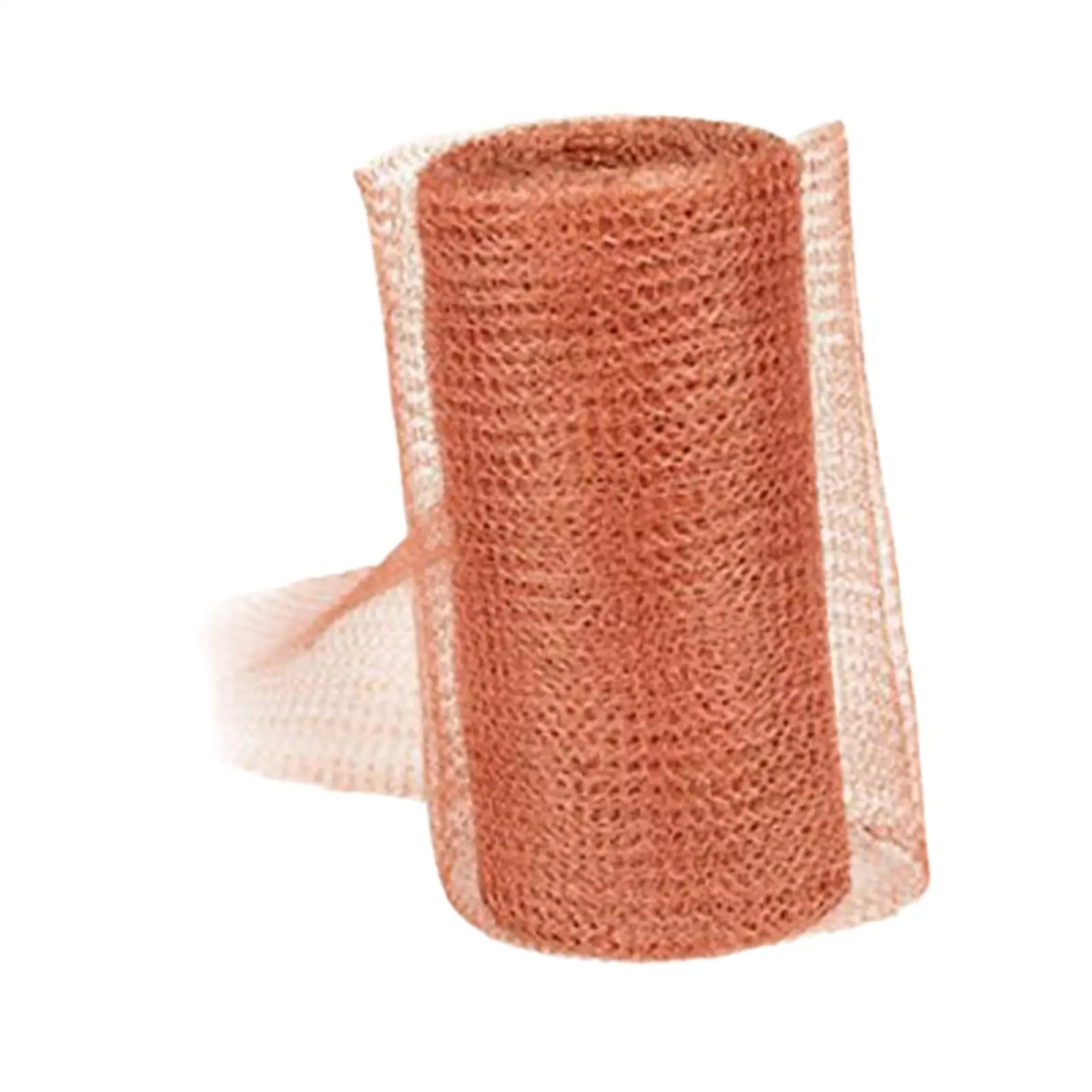 Copper Wire Mesh Easily Cut Flexible Sturdy Portable Woven Mesh Screen Knitted Mesh Roll for Garden Agriculture Distilling Home