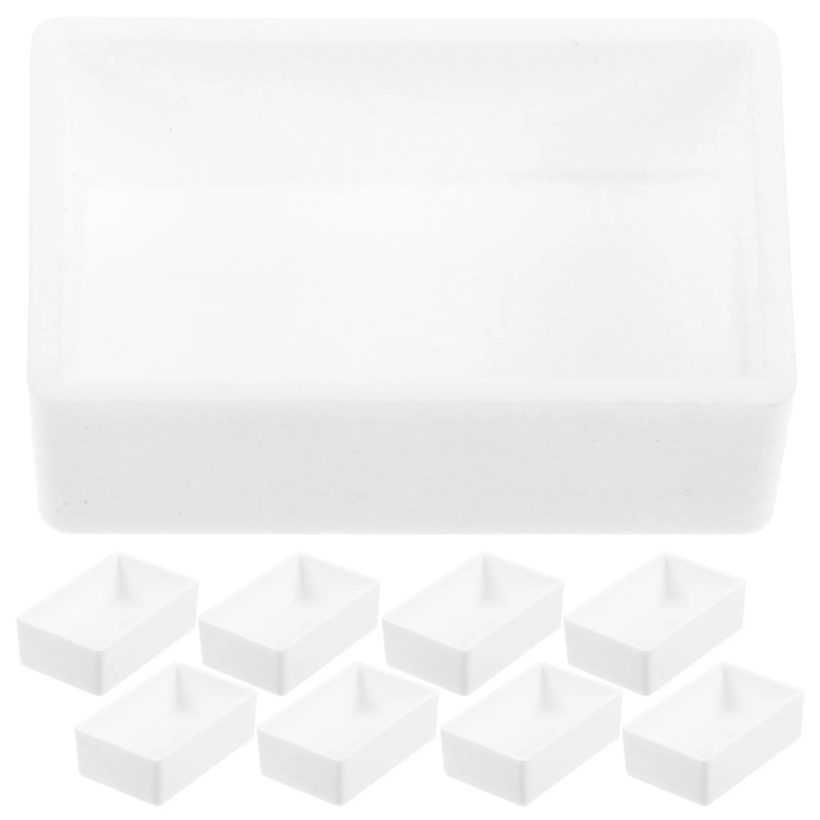 

Набор из 24 пустых силиконовых полукювет для красок, маленькие палитры для акварели, подносы для смешивания, контейнеры для хранения красок, товары для творчества в дорогу