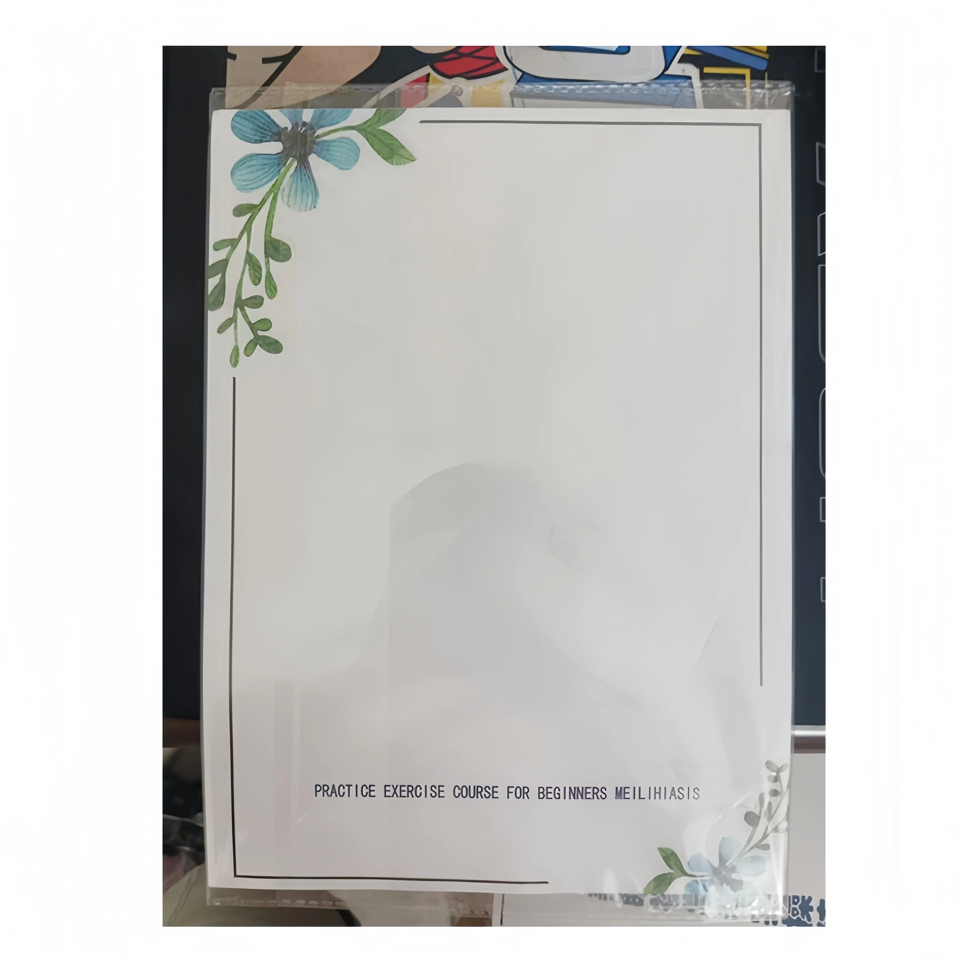 Profesjonalny podręcznik do przedłużania rzęs, wzornik do ćwiczeń, papierowy szablon do mapowania rzęs, poradnik dla początkujących, zestaw do przedłużania sztucznych rzęs.