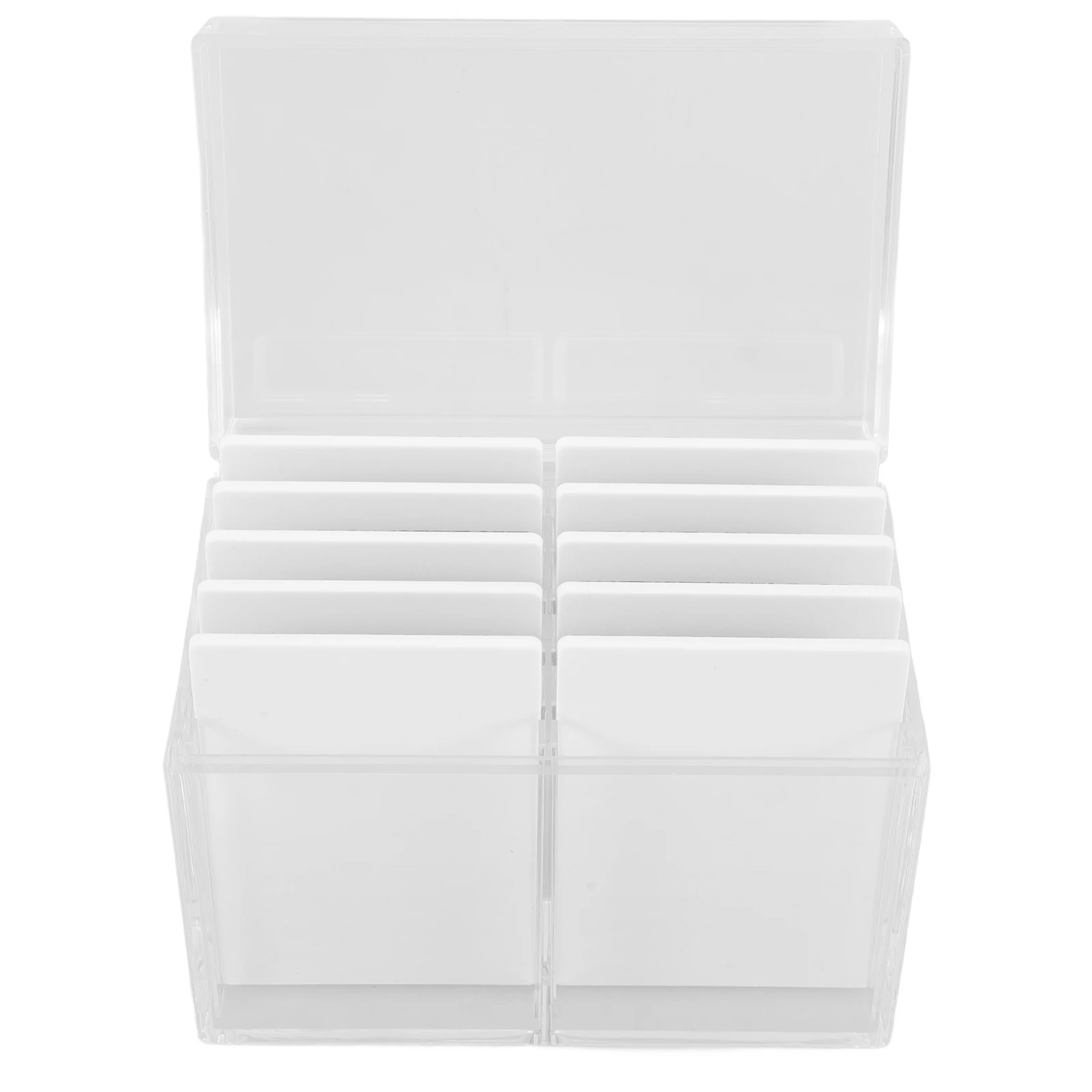 

10 Layers Eyelash Storage Box Acrylic Tray ganizer False Lashes Container Case Lightweight Travel Box Salon Use Eyelash