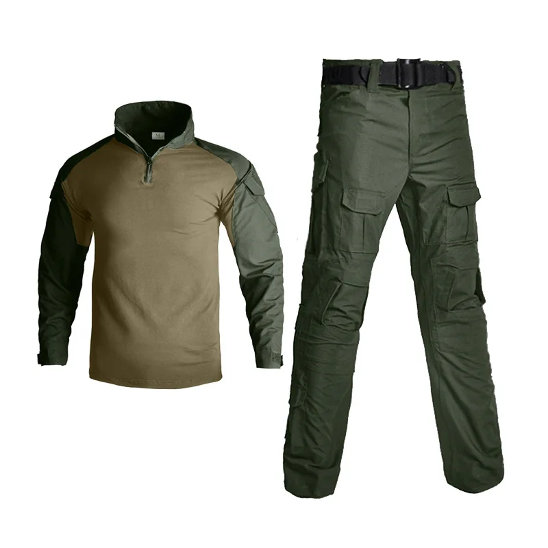 マルチカムカモフラージュシャツとパンツ、刺し傷防止、ナイフ防止、戦術服、スラッシュプルーフ、自己防衛、カット耐性ユニフォーム