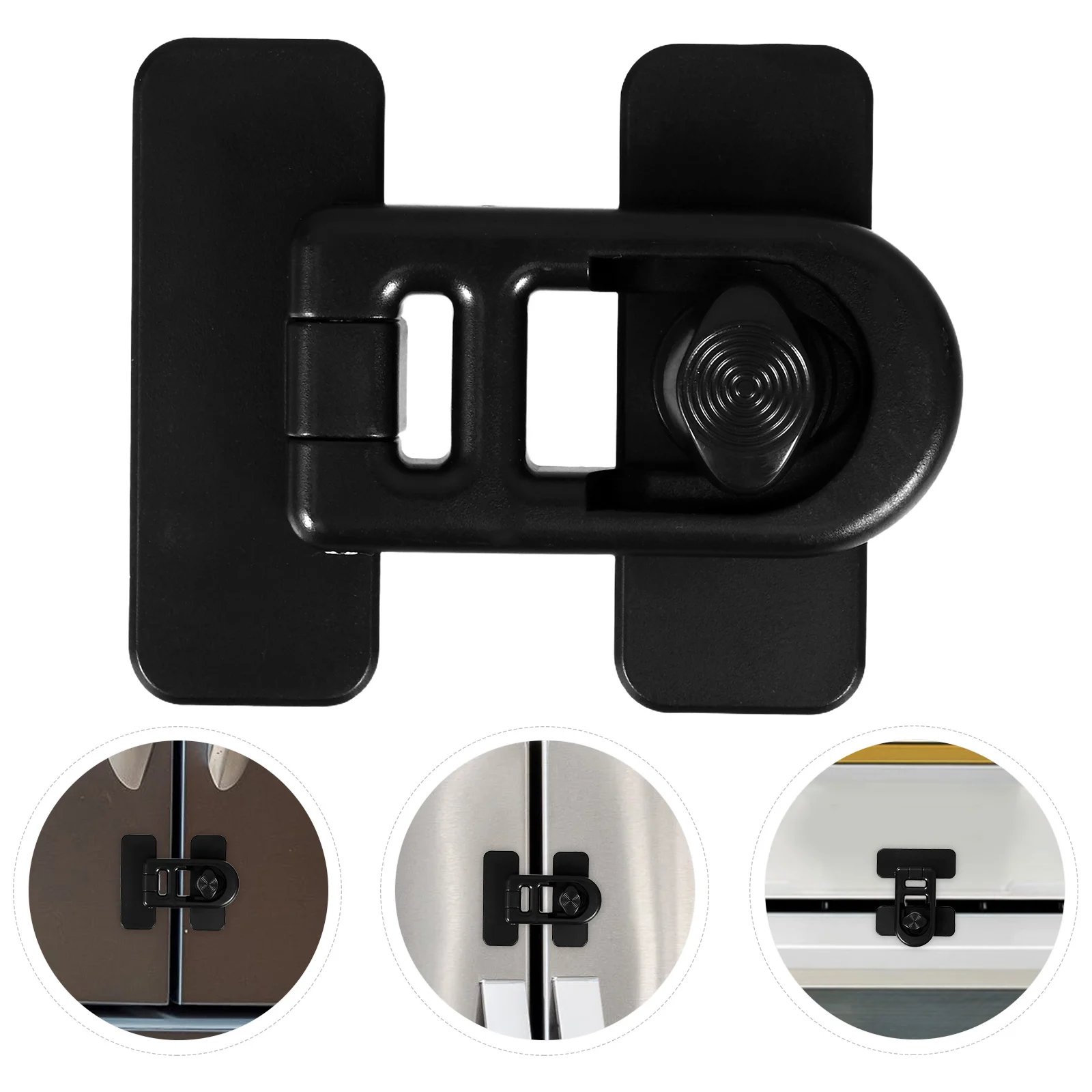 

4Pcs Child Safety Locks Baby Proof Cabinet Fridge Oven Latches Toddler Home Protection Baby Proof Refrigerator Lock