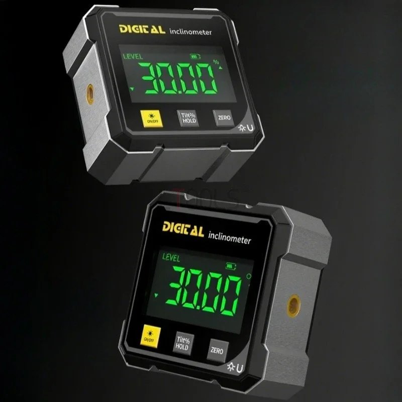 Laser Digital Display Level Meter Decoration Magnetic Slope Ruler Porcelain Workers Measuring Balancing Durable Assistant Tools
