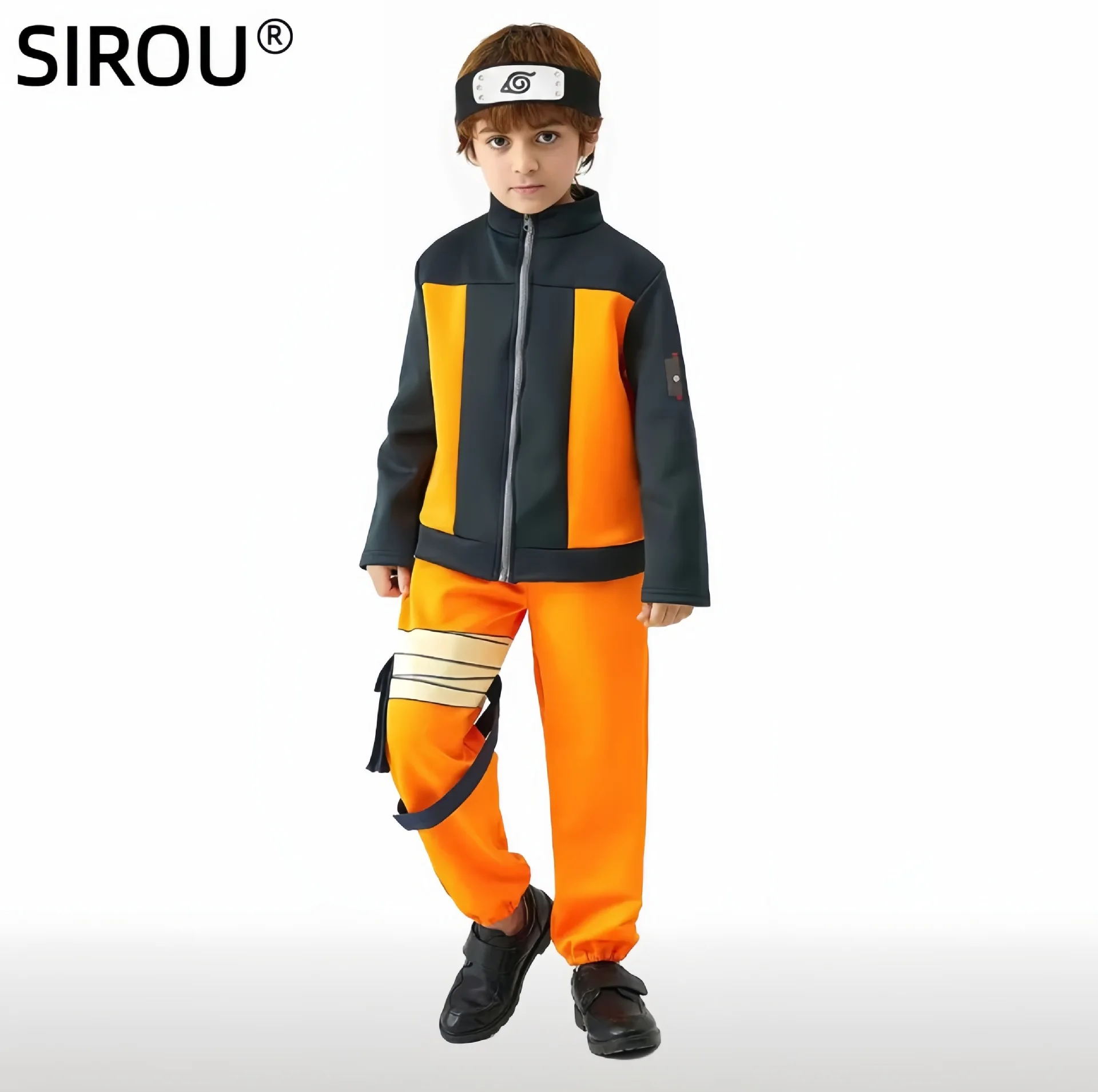 

Japanese-style hot-blooded anime kids cos costume with full set of accessories, restoring the look, the first choice for stage p