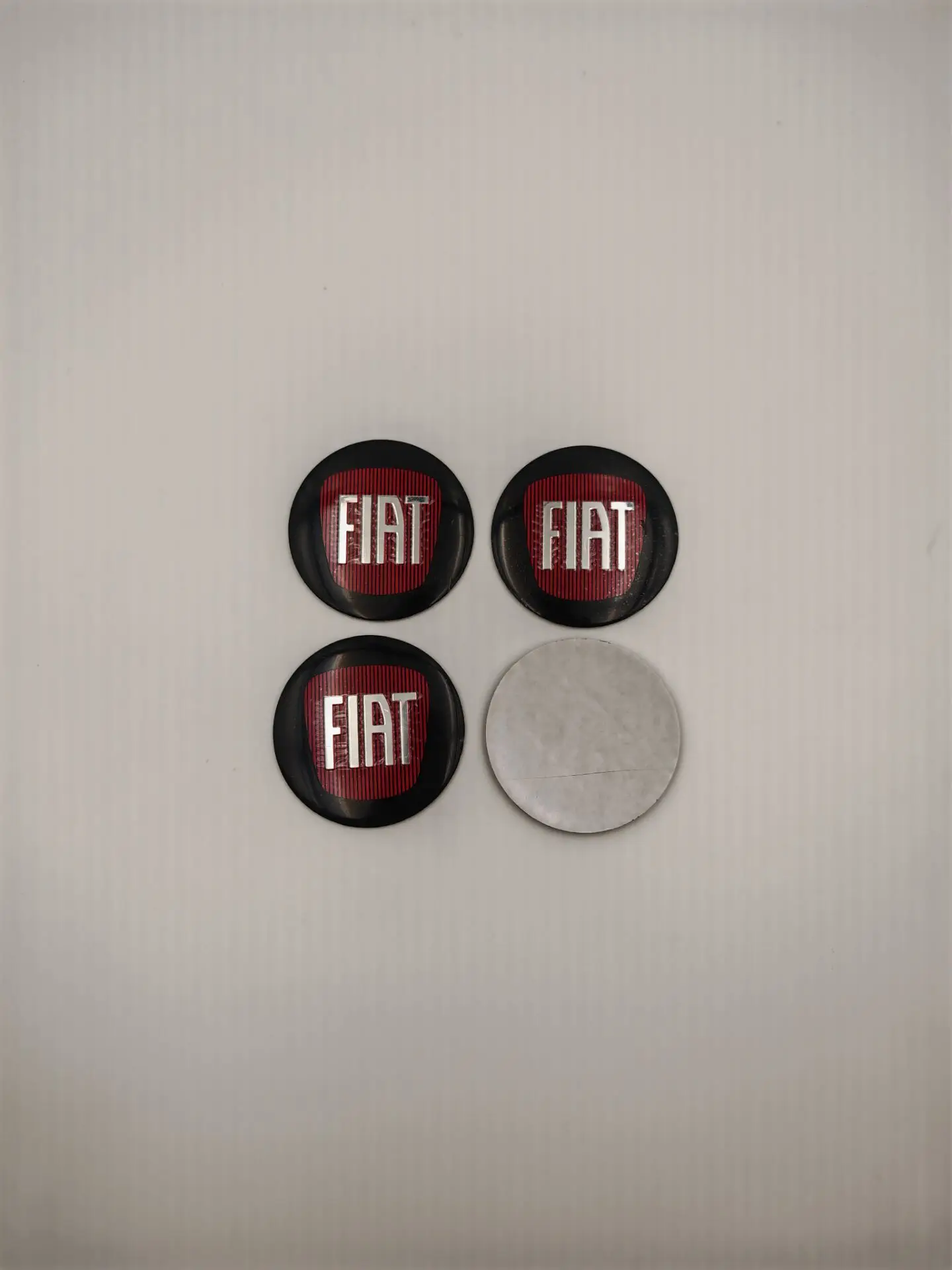 1piece 4pcs 56mm 3D logo car emblem Wheel Center Hub auto Rim refit dust-proof badge covers sticker styling accessories For FIAT view 4
