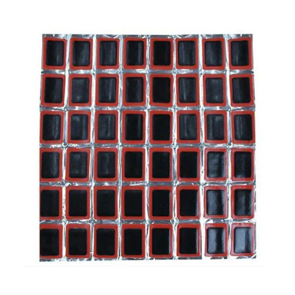 

48X Bike Bicycle Rubber Tube Tire Tyre Cold Patches Repair Kit Puncture Repair Patches ,Moto Tyre Repair Patches