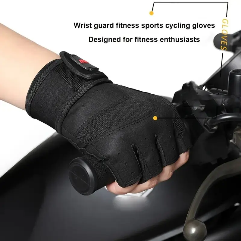 남성 여성을위한 덤벨 장갑 역도 크로스 핏 보디 빌딩 운동 스포츠 체육관 훈련 장갑 미끄럼 방지 손목 보호대