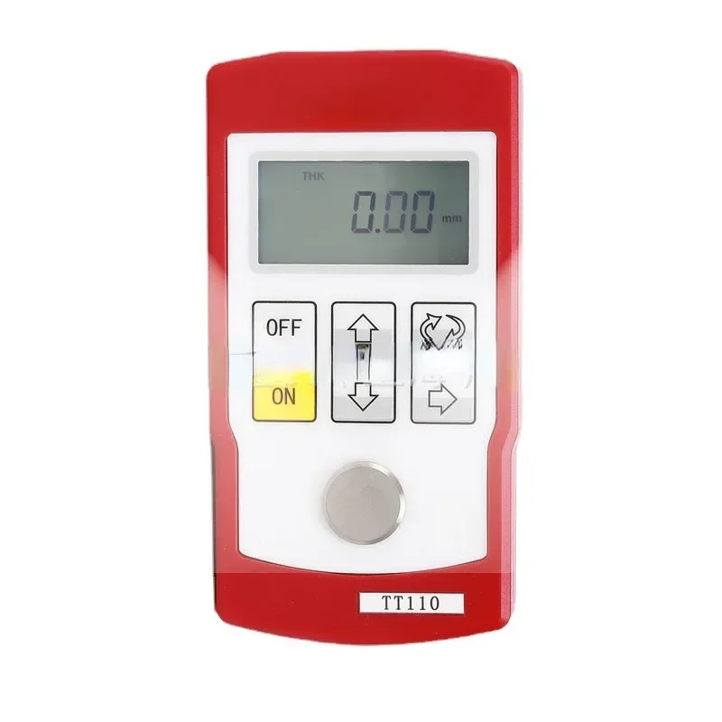 

Tt110 Tt130 Ultrasonic Thickness Gauge Steel Plate Digital Display Metal Glass Ceramic