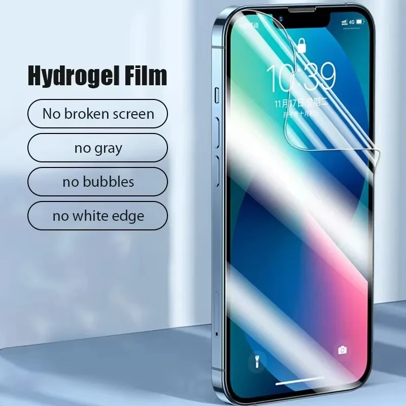 1-4PCS Hydrogel Film For OPPO Reno 9 8 7 5 5Z 4 7 6 5 Pro 5 Lite 7SE 4SE A58 A78 A54 A55 A57 A16S A54S A56 A36 A96 A11S F11 Pro