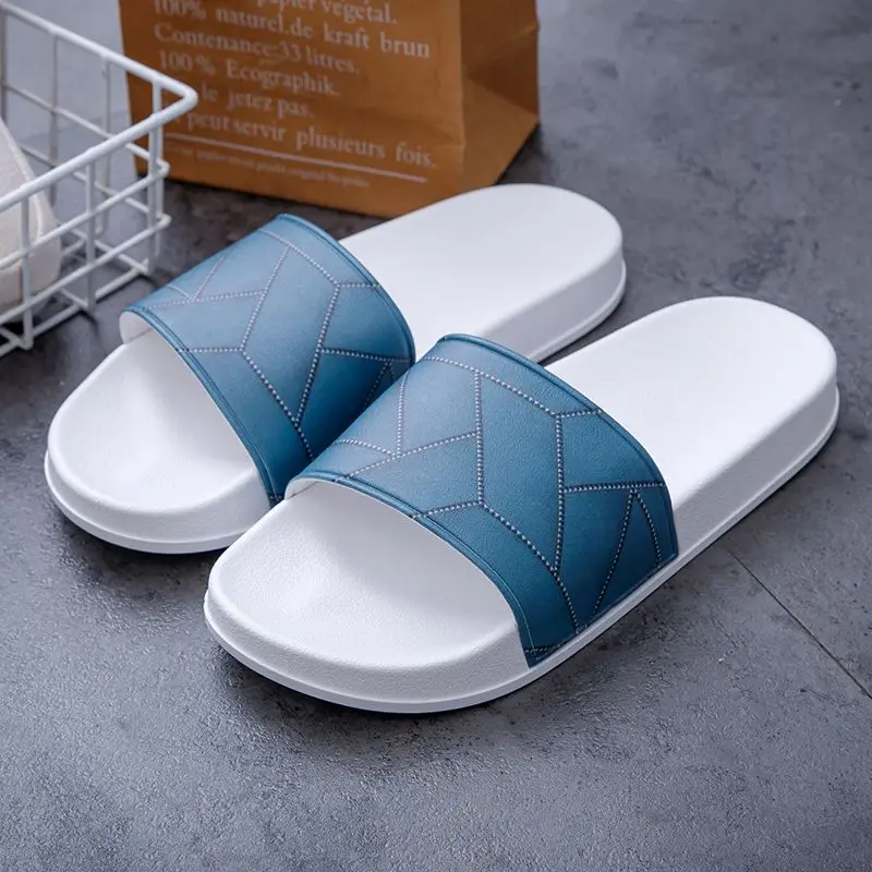 Fashion Platform Slippers Men Women Summer Beach Slides Casual Non-Slip EVA Sandals Indoor Outdoor Wear Trendy Shoes