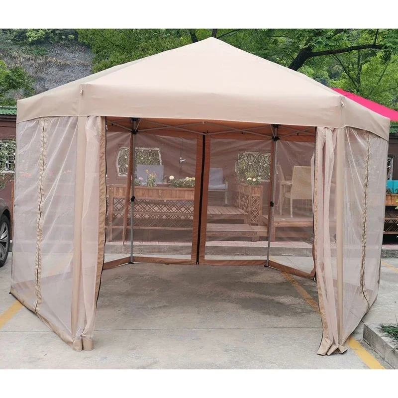 Toldo para exteriores, pergolas laterales para Patio, jardín, patio trasero, refugio solar, eventos de jardín con bolsa de almacenamiento con marco de acero fuerte