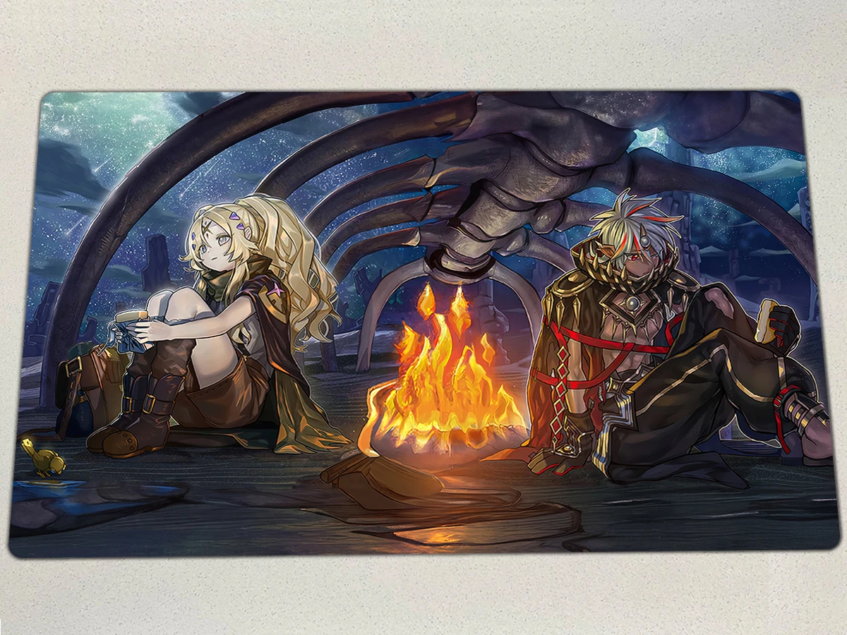 

YuGiOh Ecclesia The Exiled Playmat Albaz The Shrouded TCG CCG Mat Board Game Pad Trading Card Game Mat Rubber Mouse Pad Free Bag