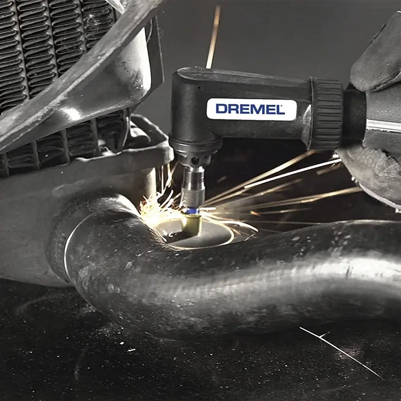 Imagem -05 - Dremel 575 Original Right Angle Converter Acessório Rotary Ferramentas Fit Modelos 200 4000 3000 8220 Moedores Elétricos Acessórios