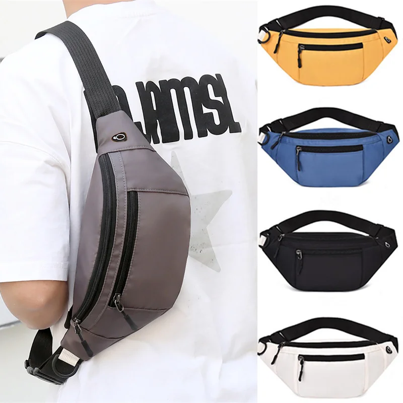 Fanny Pack for Women Men,Crossbody Sports Waist Bag Pack Belt Bag for Travel Hiking Running
