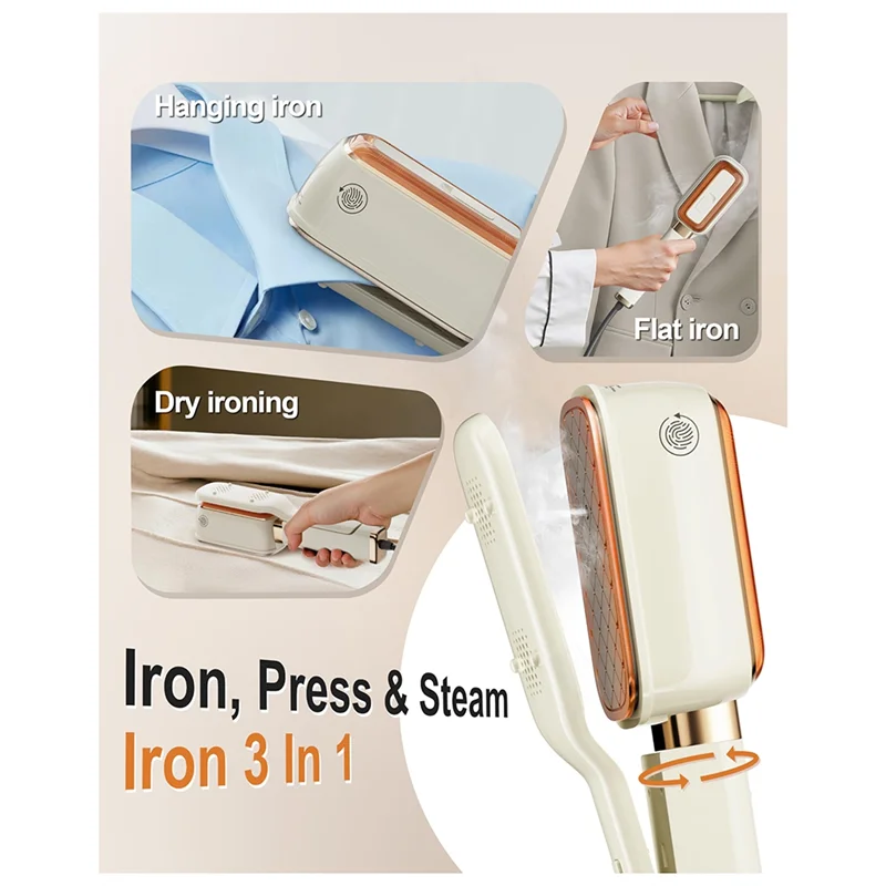 

X16A 2025 NEW-Travel Steamer Forclothes Portable Mini Clothes Steamer Fortravel & Home EU Plug