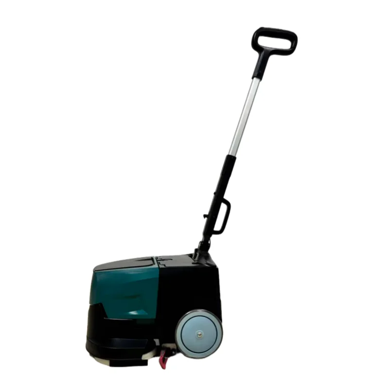 Handschiebe-Wischmaschine, kleiner Bodenschrubber für gewerbliche Industrie, Werkstatt, Hotel, Eigentumsbatterie