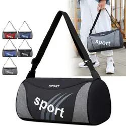 Bolsa de gimnasio para hombre, accesorios deportivos para Fitness, bolso pequeño de entrenamiento, Bolsas de hombro de viaje para hombre para fin de semana y ejercicio