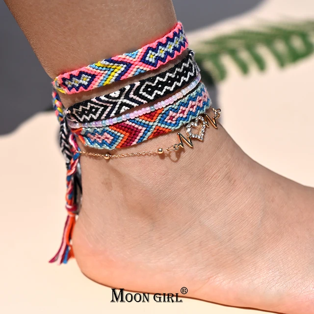 Ankle bracelet yarn shop