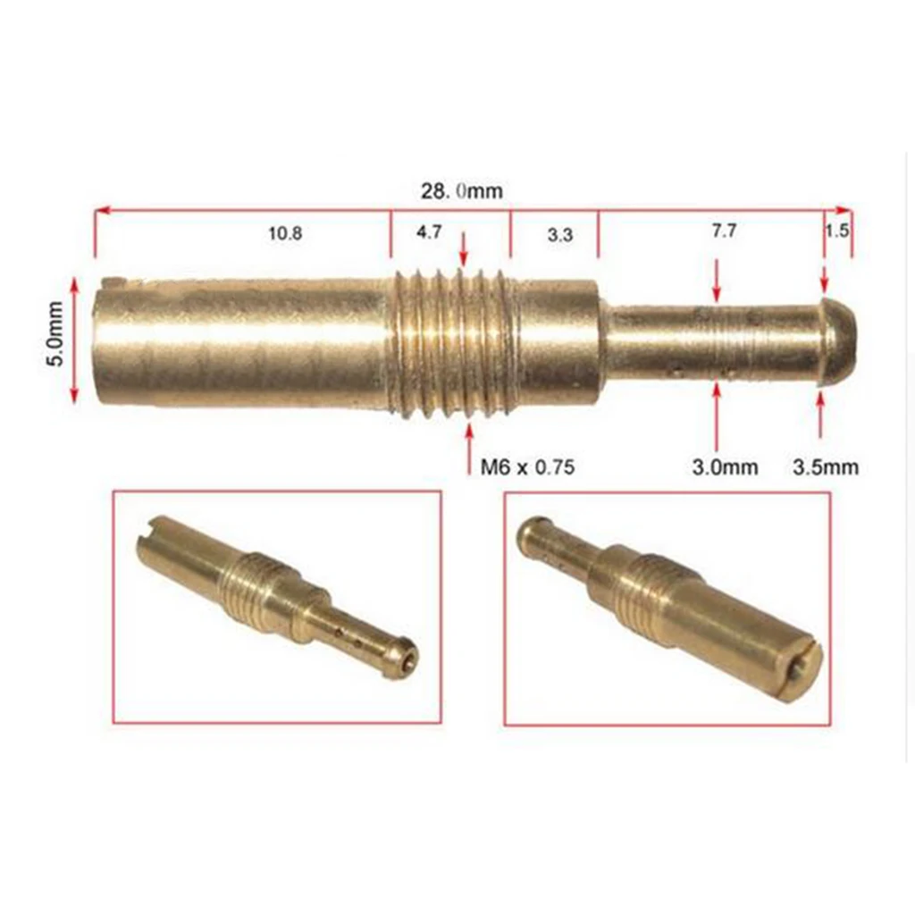 طقم طائرة بطيئة لـ PWK Keihin OKO CVK ، 35 38 40 42 45 48 50 52 55 58 60 #6