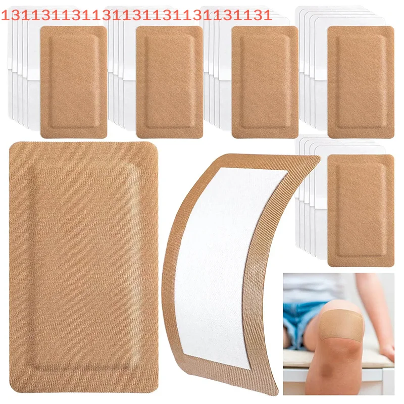 5 قطعة كبيرة الحجم مرنة غير المنسوجة الطبية لاصقة تضميد الجروح الفرقة المعونة كبيرة الجرح الإسعافات الأولية أدوات العناية بالبشرة #1