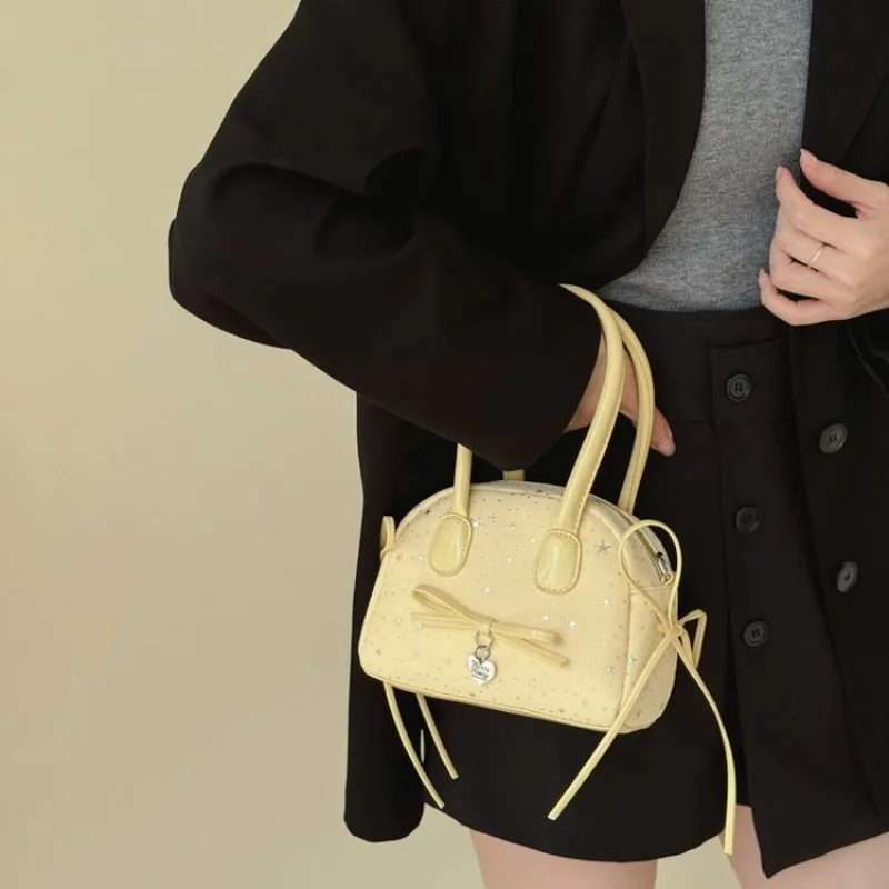 Fashionable Vintage Diaper Bag Designer Paris Style Clutch Mini Solid Color Shoulder Bag For Trendy Leisure Women