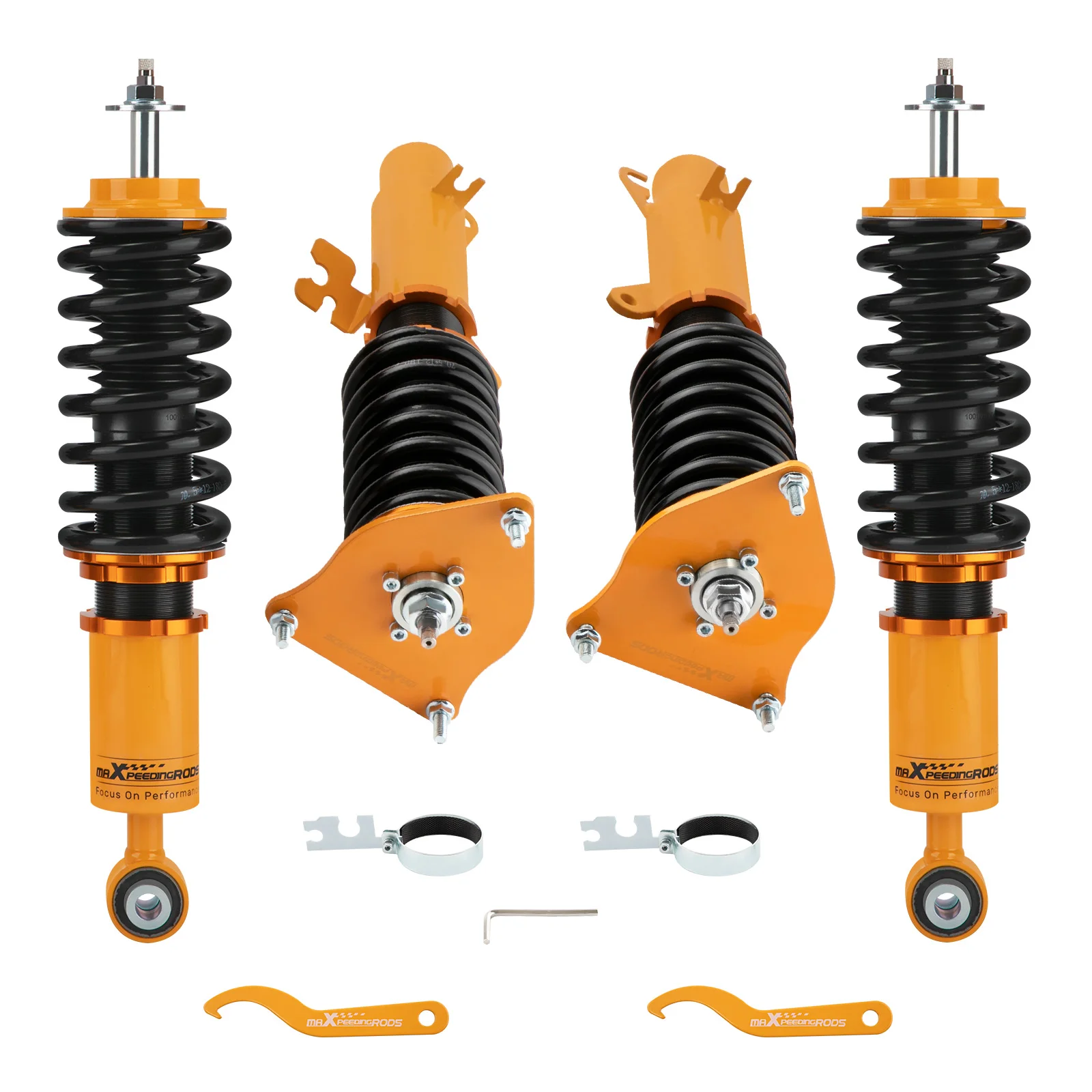 

MaXpeedingrods Shock Absorber Coilover for MINI Convertible R52 CooperJohn Cooper Works 2004-2007 FWD