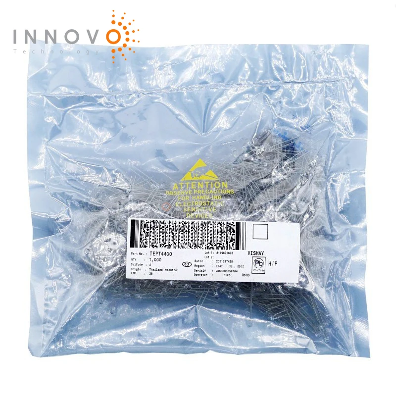 INNOVO 10pcs/lot TEPT4400 Environmental light sensor 570NM3MM photodiode infrared reception New original