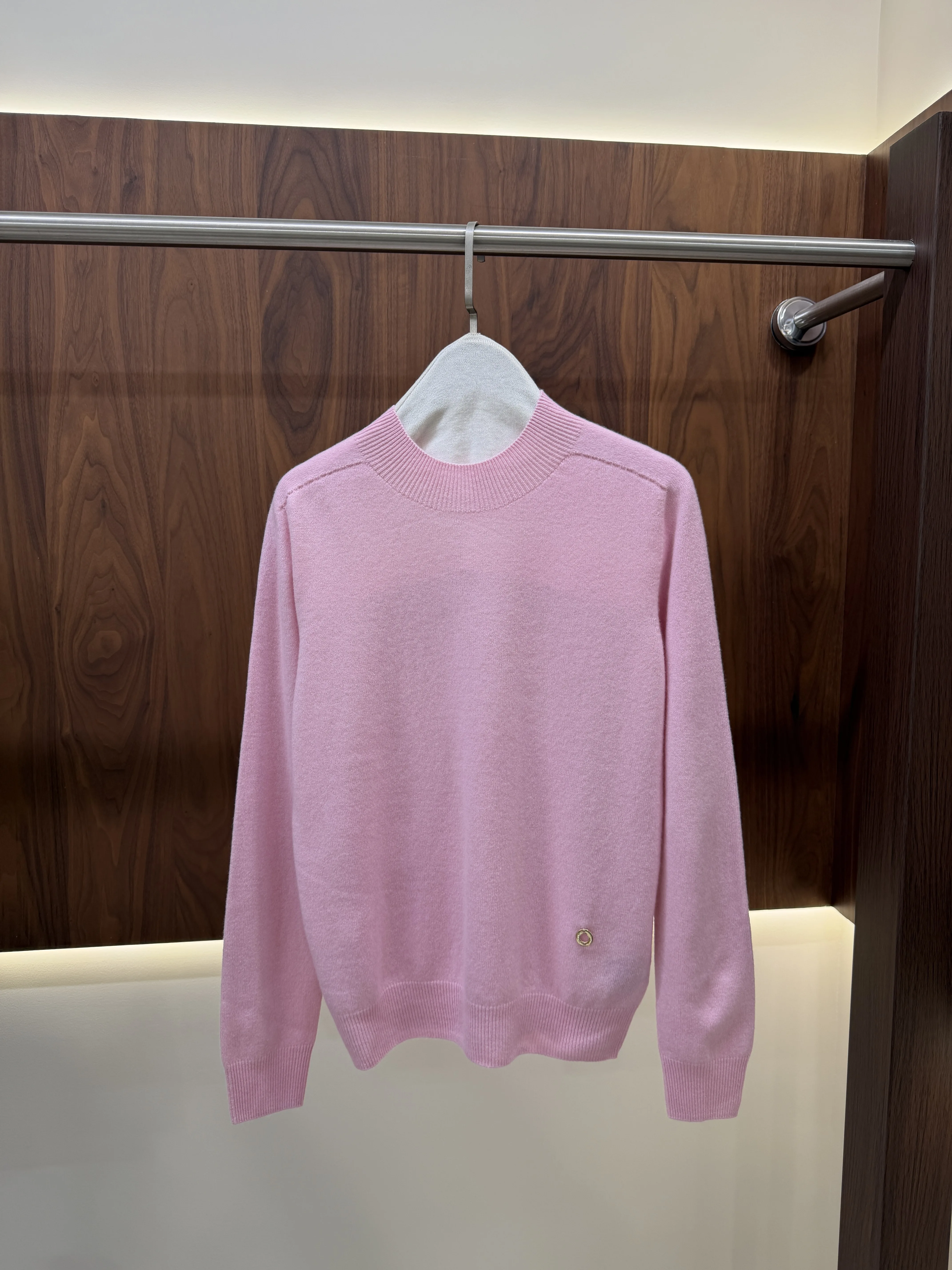 Women Multi‑Color Crew Neck Long‑Sleeve Knit Pullover Sweater