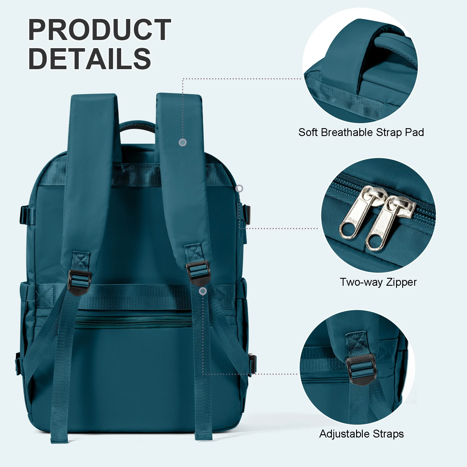 Travel Backpacks Men Cabin Bag Ryanair 40x20x25 Carry-On Easyjet 45x36x20 female stylish Laptop Bag Notebook Backpack Waterproof