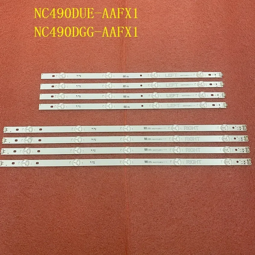 LED Strip For 49UJ634V 49UJ630V 49LJ594V 49LK5900PLA HC490DUN-SLTL1-A19X HC490DGG-SLTL7-A191 NC490DUE-ABFX1-41