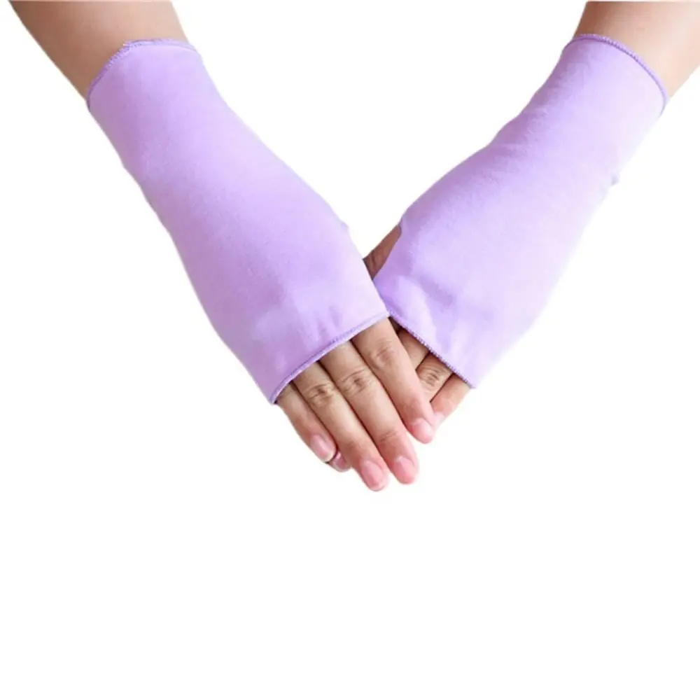 Mitaines de conduite élastiques sans doigts, anti-perruque, cyclisme, pare-soleil, document solide, gants demi-doigts, gants de protection solaire