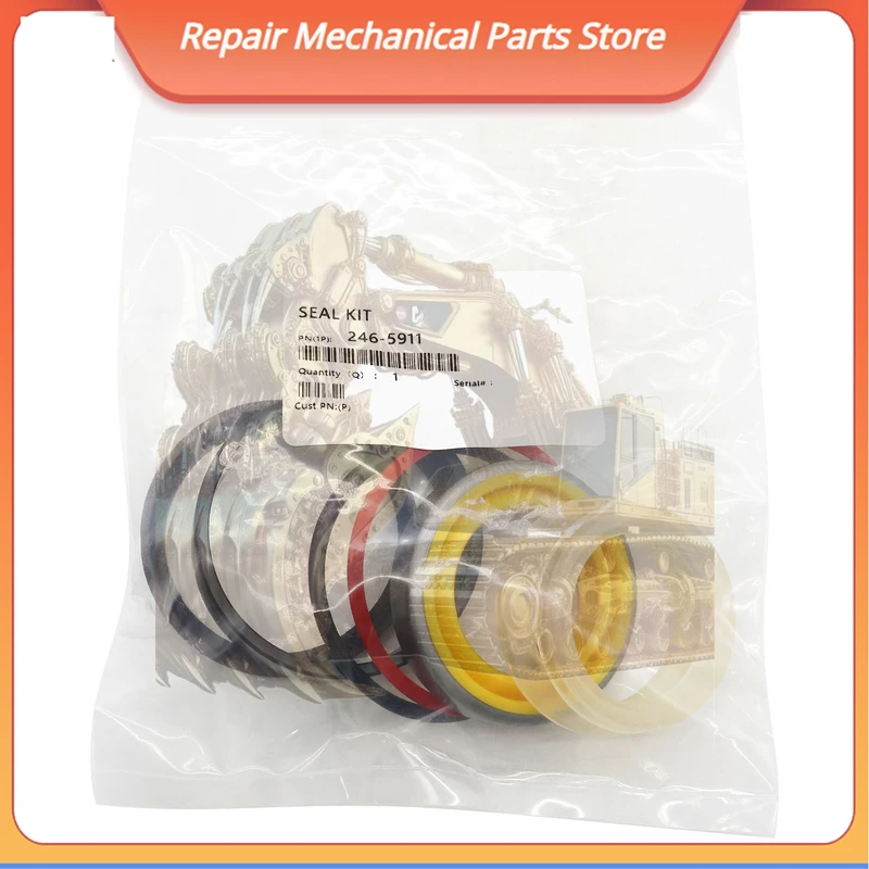

For Cat 246-5911 Cylinder & Rods Seal 2465911 Aftermarket Seal Kit