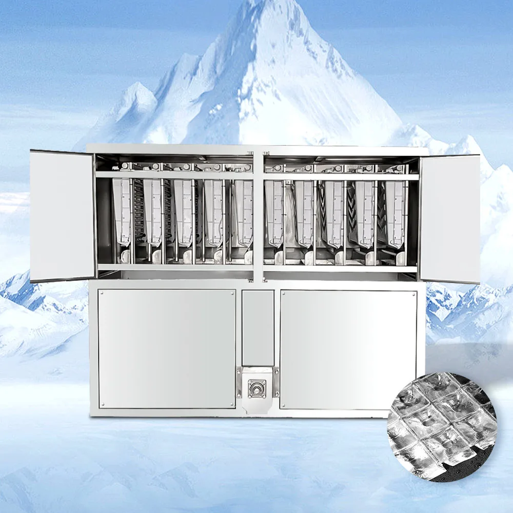FOODLINE Customized OEM ODM 2T/Day ice making machine in cubes Existing goods Apply to Bar