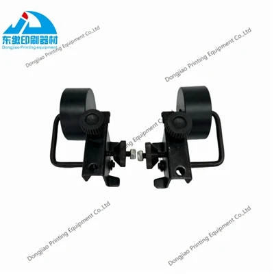 أجزاء آلات طباعة أوفست 1 زوج عجلة ضغط الورق للرجل رولاند 800 ملحقات الطباعة عداء المغذية الأسطوانة