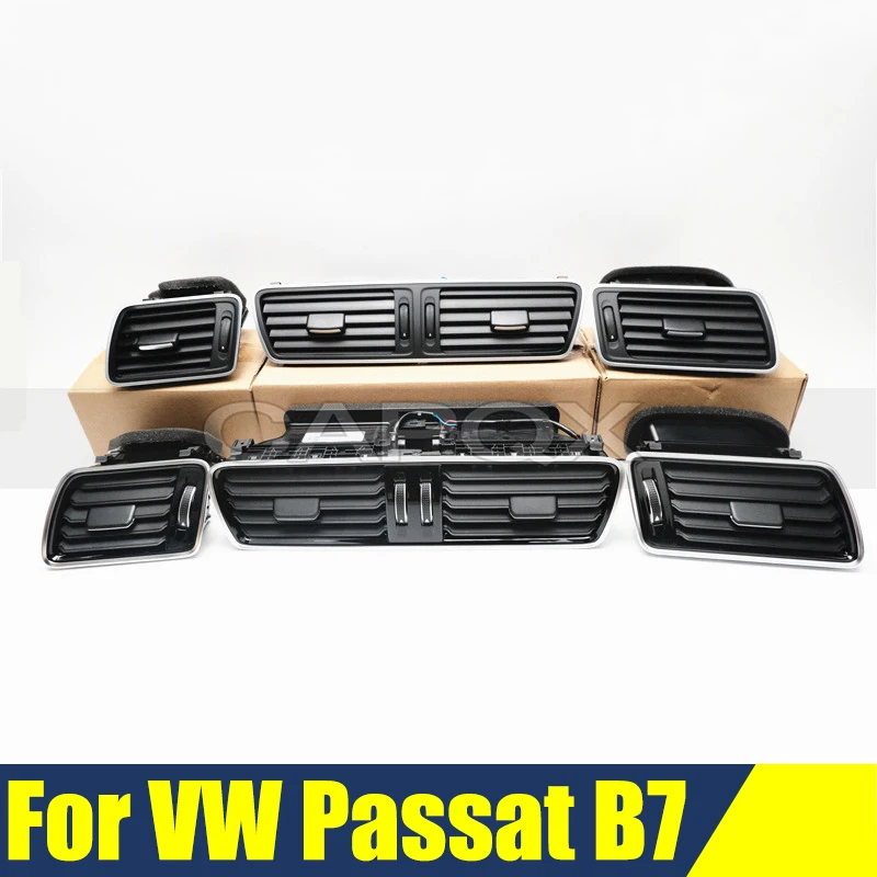 

Центральная/боковая приборная панель, вентиляционное отверстие для кондиционера для VW Passat B7, вентиляционное отверстие для приборной панели